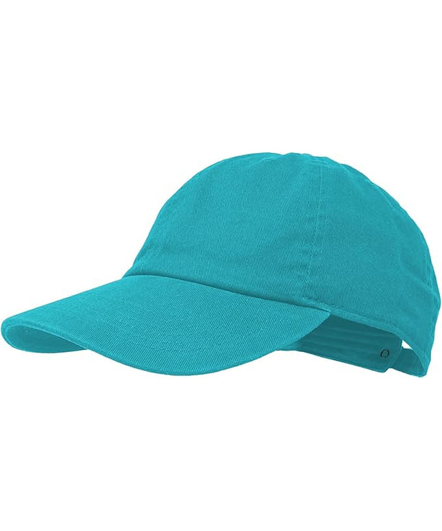 Glory Max 100% Cotton Baseball Cap Classic Plain Low Profile Golf Dad Hat Buckle Adjustable