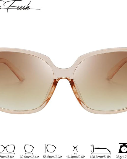 The Fresh Classic Crystal Elegant Women Beauty Design Sunglasses Gift Box
