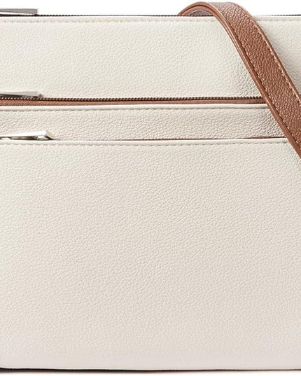 WESTBRONCO Crossbody Bags for Women, Medium Size Shoulder Handbags, Satchel Purse with Multi Zipper Pocket