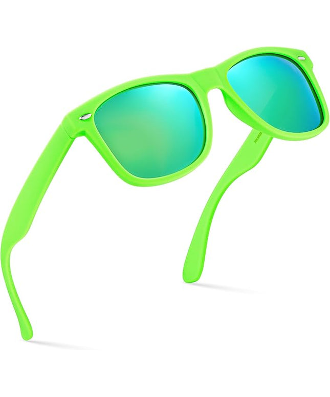 Retro Rewind Polarized Sunglasses for Men and Women - UV Protection Classic Sun Glasses