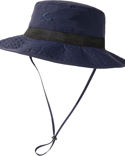 Oversized XL XXL Waterproof Sun Hat for Big Heads Mesh Bucket Hat Wide Brim Adjustable Packable Hiking Beach Fishing