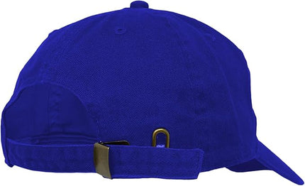 Glory Max 100% Cotton Baseball Cap Classic Plain Low Profile Golf Dad Hat Buckle Adjustable
