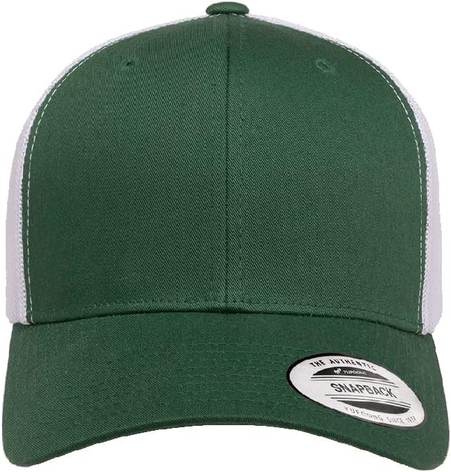 Yupoong Classic Premium Mesh 6 Panel Retro Trucker Cap | Mid Profile Snapback | OSFA | Bulk Pack Available