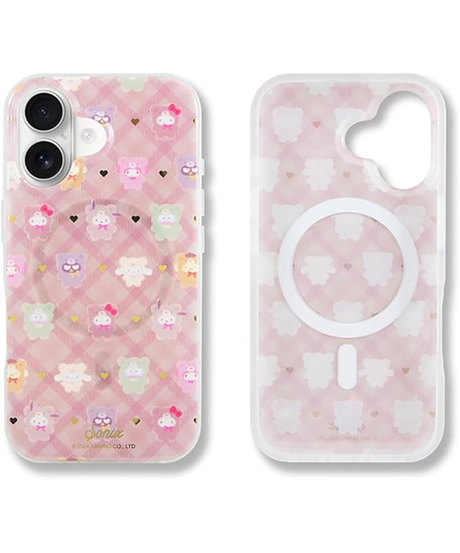 Sonix x Sanrio Case for iPhone 16 | Compatible with MagSafe | 10ft Drop Tested | Hello Kitty and Friends Latte Bears