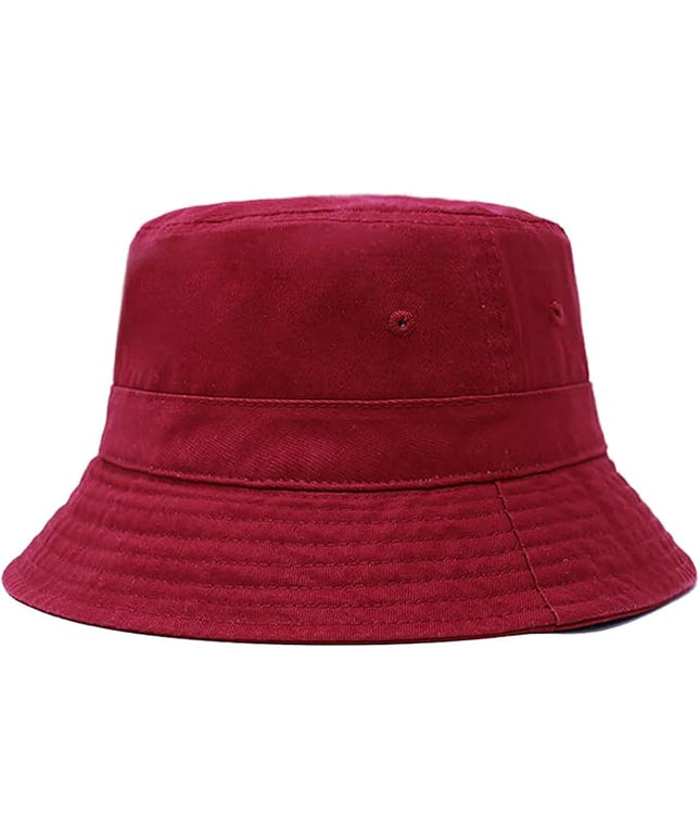 Hot Summer Bucket Hat - Trendy Cotton Sun Hat for Beach, Golf, Fishing - Fun Outdoor Vacation Boonie for Men and Women