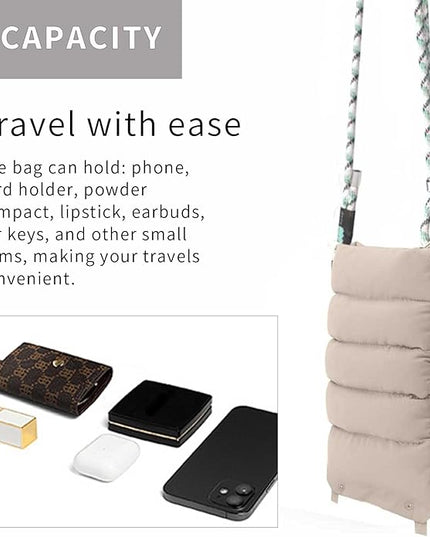 ACUARIO Crossbody Bag for Women, Tote Bag Purse for Work, Travel, Gym – Small Shoulder Bag, Stylish Women’s Tote Handbag