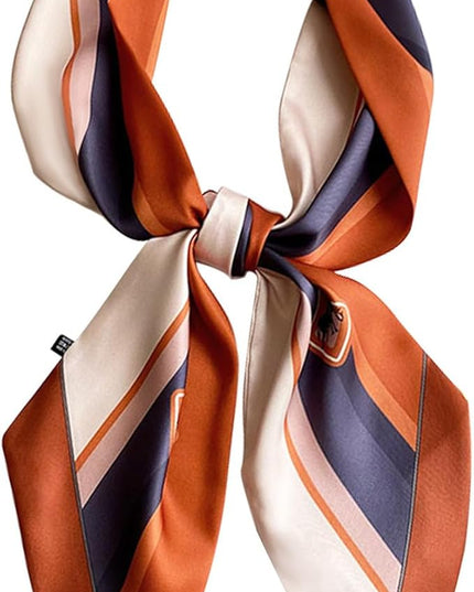 Dailyacc Hair Scarf for Women Fashion Silky Satin Headscarf Wrap Breathable Lightweight Neck Scarves For Handbag