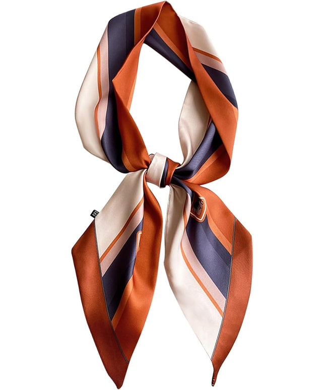 Dailyacc Hair Scarf for Women Fashion Silky Satin Headscarf Wrap Breathable Lightweight Neck Scarves For Handbag