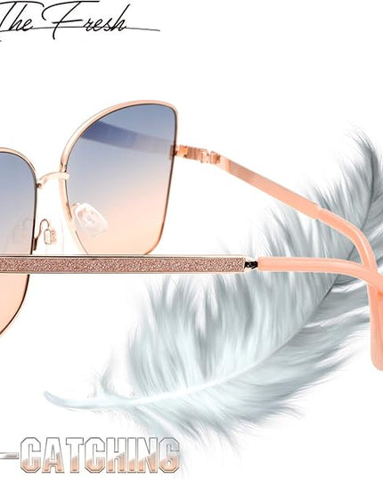 The Fresh Classic Crystal Elegant Women Beauty Design Sunglasses Gift Box