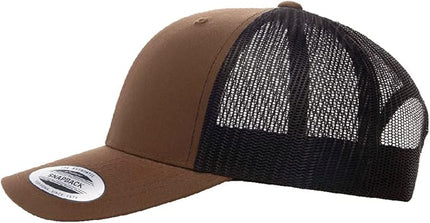 Yupoong Classic Premium Mesh 6 Panel Retro Trucker Cap | Mid Profile Snapback | OSFA | Bulk Pack Available