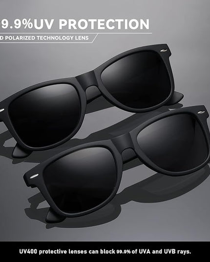 Polarized Sunglasses Womens Men - Sun glasses Fashion Trendy Driving Fishing UV Blocking UV400 Protection