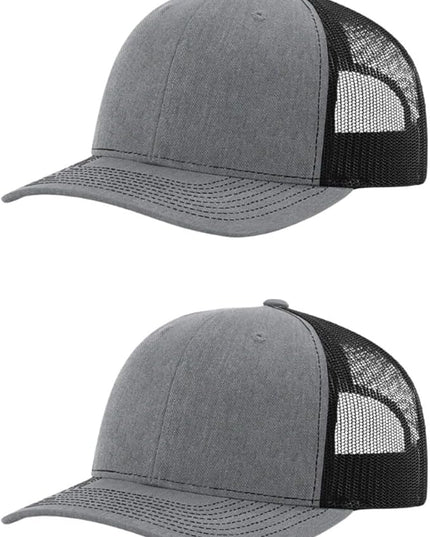 Richardson 112 Classic Six-Panel Adjustable Snapback Trucker Cap | Bulk Packs Available