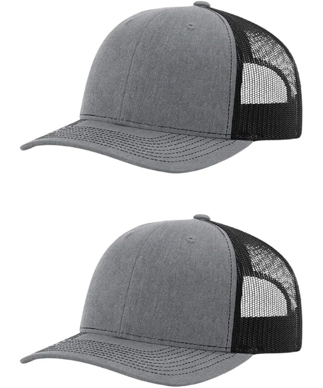 Richardson 112 Classic Six-Panel Adjustable Snapback Trucker Cap | Bulk Packs Available