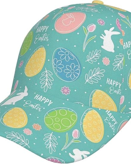 St. Patrick's Day Baseball Cap for Men Women Flower Print Sport Outdoor Travel Trucker Hat Sun Protection Dad Hats