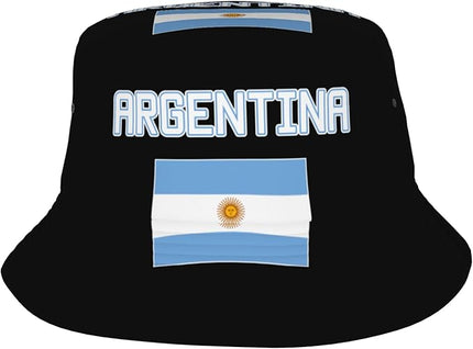 Funny Flag Bucket Hat for Men Women, Fisherman Hats Packable Fashion Sun Cap for Travel Outdoor Beach Boys Girls