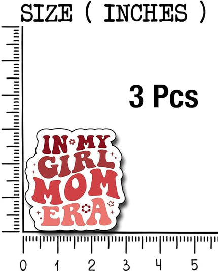 (3Pcs) in My Girl Mom Era Sticker, Sticker Gifts Mom Decorate Books, Laptops, Water Bottles Kindles Stickers, Phones Tumbler Waterproof Vinyl 3" Inch