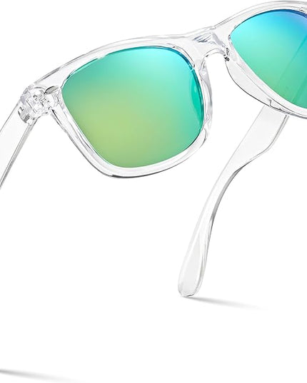 Retro Rewind Polarized Sunglasses for Men and Women - UV Protection Classic Sun Glasses