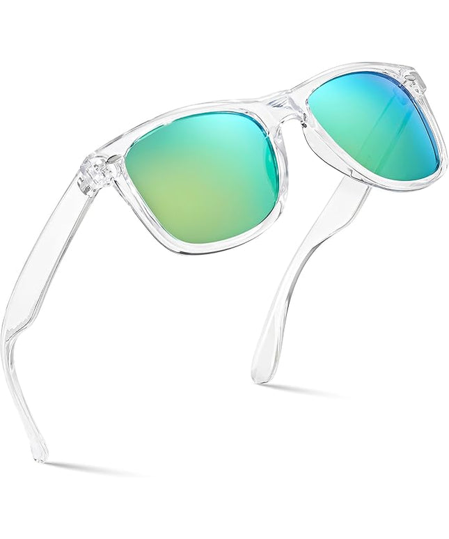 Retro Rewind Polarized Sunglasses for Men and Women - UV Protection Classic Sun Glasses