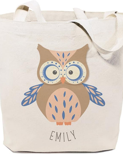 The Cotton & Canvas Co. Animal Tote and Handbag for Kids, Teens and Adults