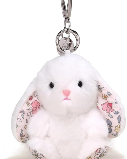 Rabbit Keychain for Backpack, Cute Keychain Bag Charms for Women