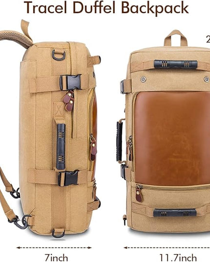 KAKA Wear-Resistant Durable Backpack,Duffle Bag Travel Carry On Backpack