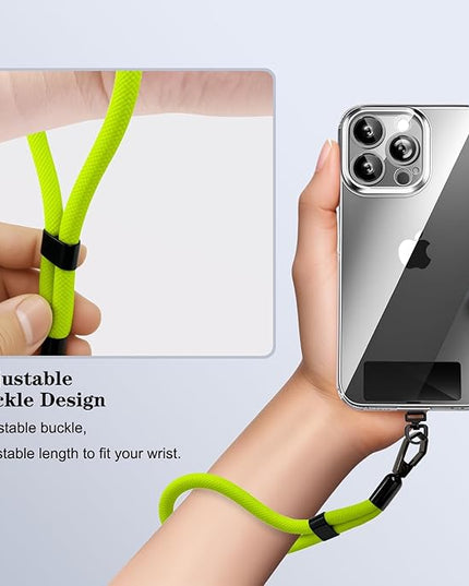 Phone Lanyard, 2 Pack Adjustable Cell Phone Lanyard Hand Phone Wrist Strap with Tether Tabs for Smartphones