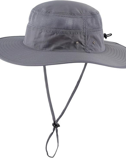 Home Prefer UPF 50+ Men's Sun Hat Wide Brim Bucket Hat UV Protection Hat for Mens Womens Beach Safari Gardening Golf Fishing