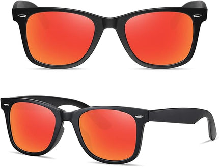 MEETSUN Polarized Sunglasses for Women Men Classic Retro Square Frame Driving Sun Glasses UV Protection