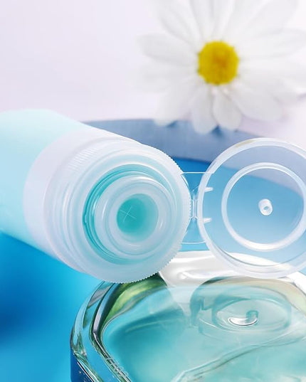 INSFIT Travel Bottles for Toiletries, TSA Approved 2oz Travel Size Toiletries, BPA Free Leak Proof Squeezable Silicone Tubes Travel Essentials for Shampoo Conditioner Lotion Soap