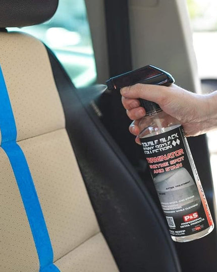 P&S Professional Detail Products - Terminator Enzyme Spot and Stain Remover - Perfect for Deodorizing, Removing Embedded Soils, Grease, Dirt, and Protein Based Stains; Fresh Scent (1 Pint)