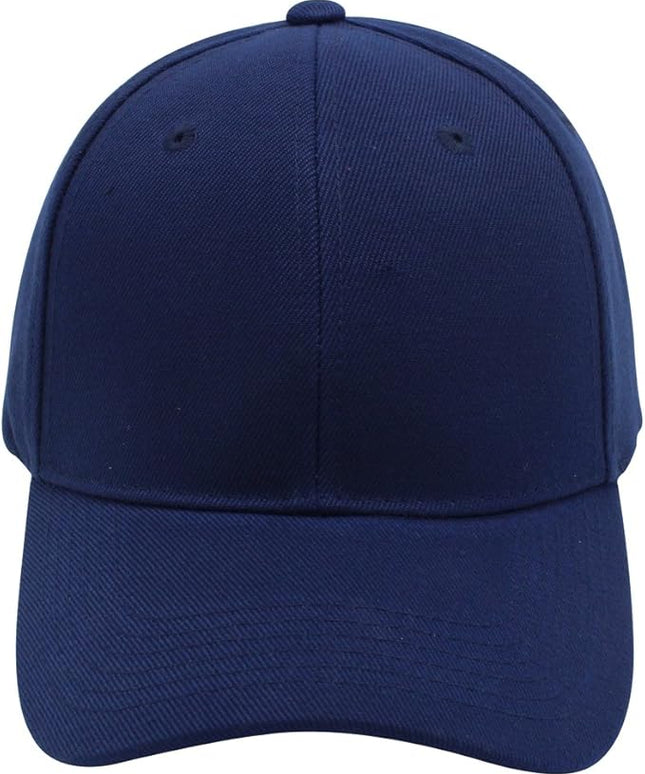 Top Level Baseball Cap Men Women - Classic Adjustable Plain Hat