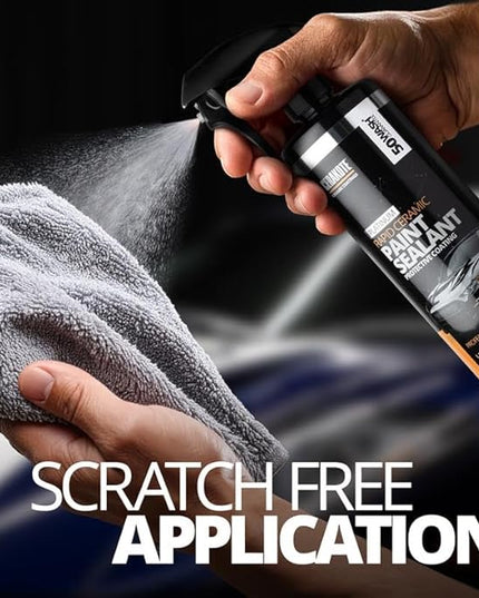 CERAKOTE Microfiber Towels (12 Pack) - Cleaning and Application Towels Durable Microfiber Material - 300 GSM Lint-Free Towel - Ideal for Cars, Home, Shop and Office Cleaning