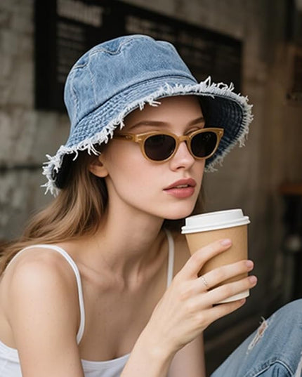 Bucket Hats for Women Man Cute Sun Beach Fisherman Hats