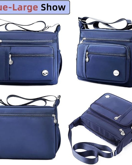 MINTEGRA Women Shoulder Handbag Roomy Multiple Pockets Bag Ladies Crossbody Purse Fashion Tote Top Handle Satchel