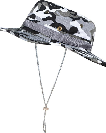 Sun Hats for Men Women Boonie Hat UPF 50+ Bucket Hat Wide Brim UV Protection Fishing Hiking Safari Outdoor Hats