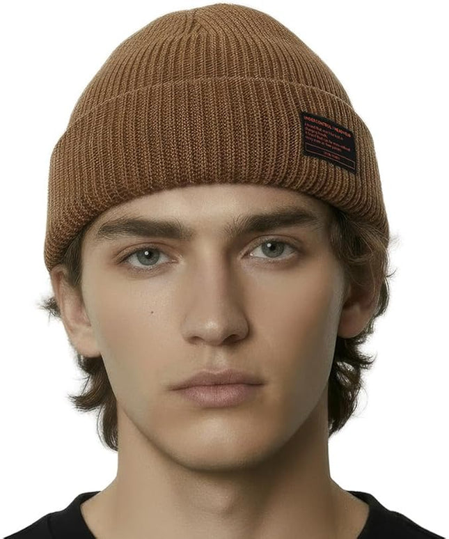 UNDERCONTROL Winter Trawler Fisherman Beanie Men Women Unisex Stylish Plain Docker Skull Hat Roll up Watch Cap Color Pack