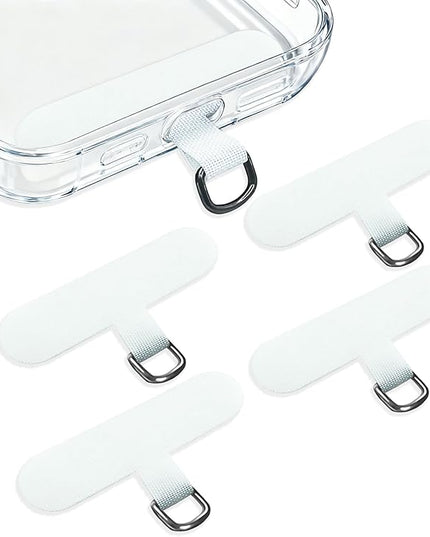 Fannoday Phone Tether Tab, 4 Pcs Universal Phone Lanyard Tab Used with Crossbody Strap, for Cell Phone Cases