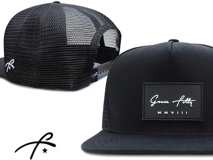 Grace Folly Trucker Hat for Men & Women. Snapback Mesh Caps
