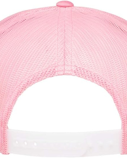 Yupoong 5-Panel YP Classic Trucker Cap | High Profile Flat Visor Snapback | OSFM | Bulk Packs Available