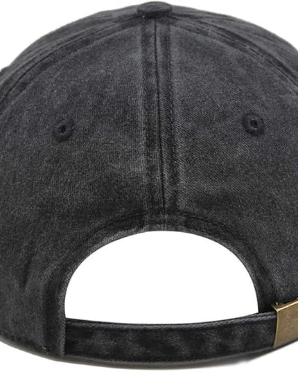 HH HOFNEN Men Women Washed Distressed Twill Cotton Baseball Cap Vintage Adjustable Dad Hat