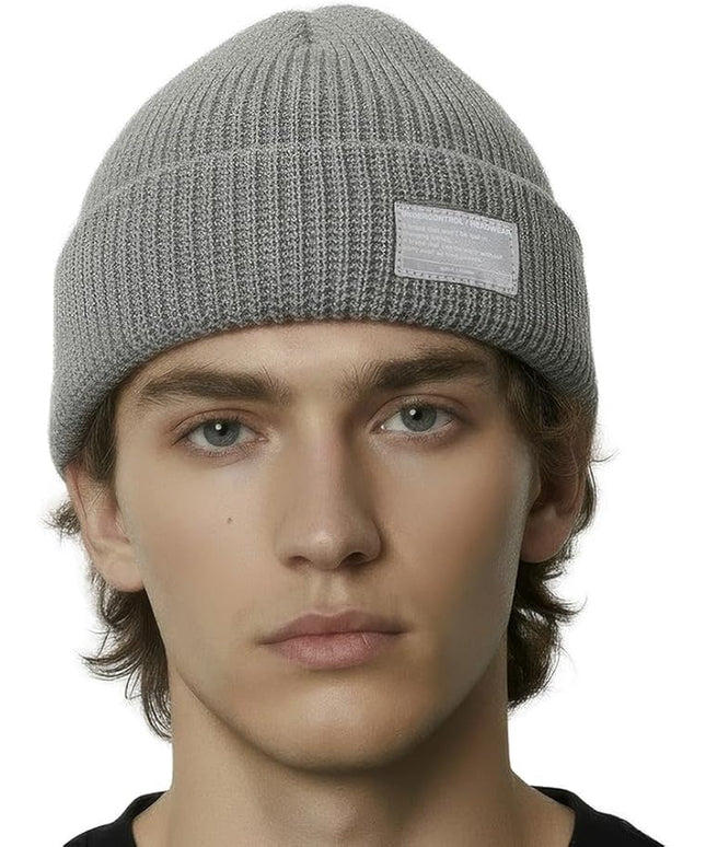 UNDERCONTROL Winter Trawler Fisherman Beanie Men Women Unisex Stylish Plain Docker Skull Hat Roll up Watch Cap Color Pack