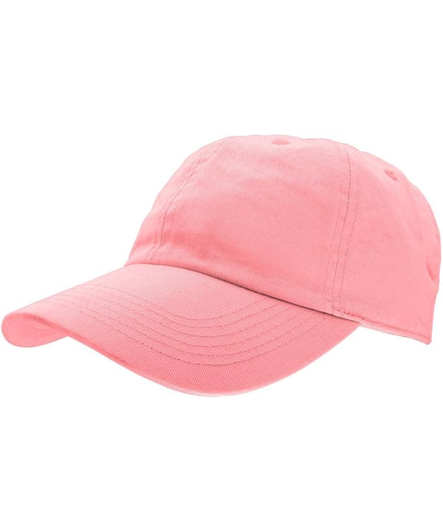 Gelante Baseball Cap Dad Hat 100% Cotton Polo Style Plain Blank Adjustable Size.