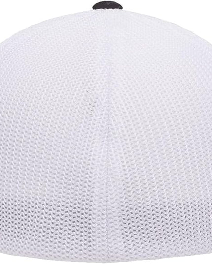 Flexfit 6511 Fitted Mid-Profile Stretchable Mesh Panels Trucker Cap | Bulk Pack Available