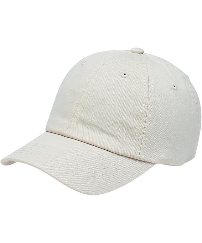 E BY ELIDAN Classic Dad Hat Cotton, Low-Profile Plain Baseball Cap, Adjustable, Breathable and Packable