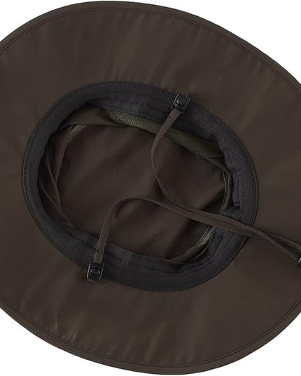Home Prefer UPF50+ Mens Sun Hat Wide Brim Fishing Hat for Men UV Protection Womens Beach Bucket Hat for Golf Hiking Gardening