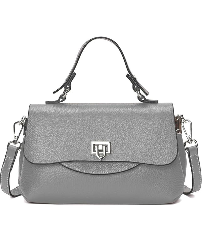 Soft Mini Crossbody Handbag, Genuine Leather Cute Shoulder Purse, Ladylike Daily Accessory