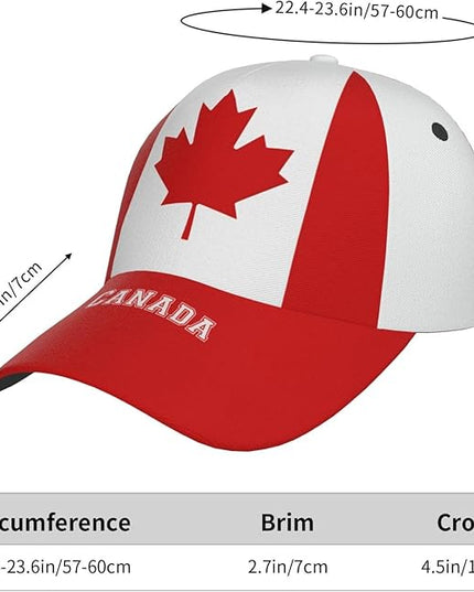 Cute Flag Hats Adjustable Baseball Snapback Hat Caps Trucker for Men Women