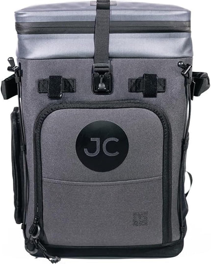 Convertible Cooler Backpack with Dry Storage by JustinCASE | Waterproof Travel Cooler Bag for Drinks, Clothes & Trips