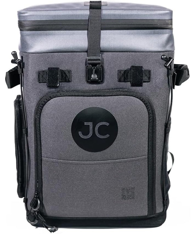 Convertible Cooler Backpack with Dry Storage by JustinCASE | Waterproof Travel Cooler Bag for Drinks, Clothes & Trips
