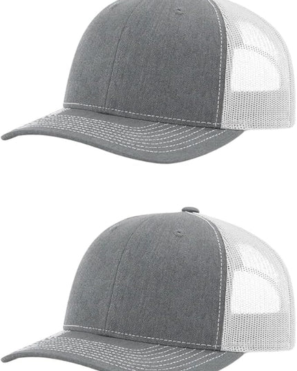 Richardson 112 Classic Six-Panel Adjustable Snapback Trucker Cap | Bulk Packs Available